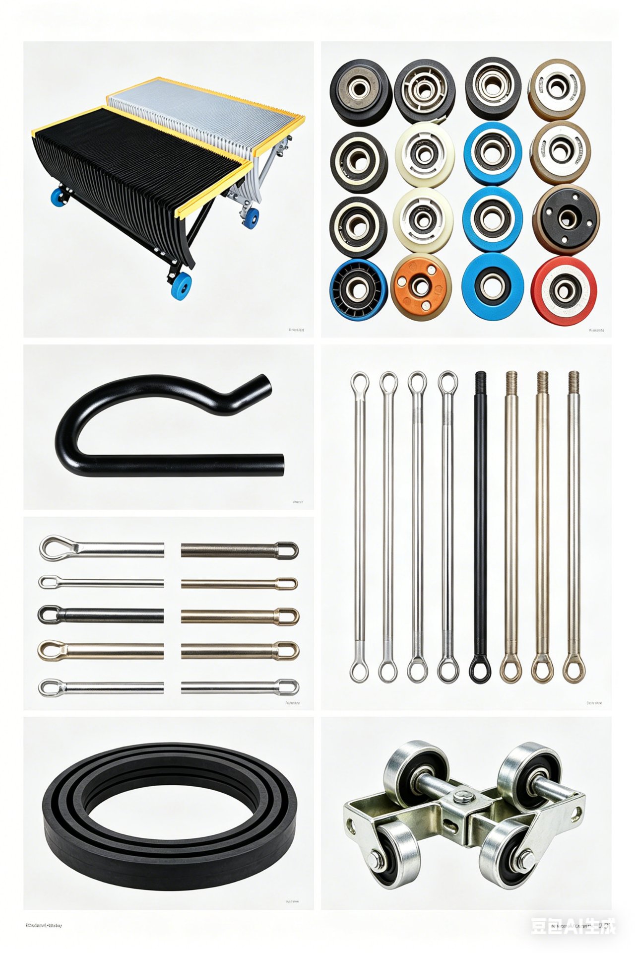 WE-6200 escalator parts series overview