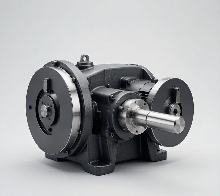 W&E gearless PMSM traction machine