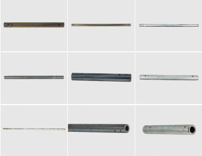 Step chain connecting pipes