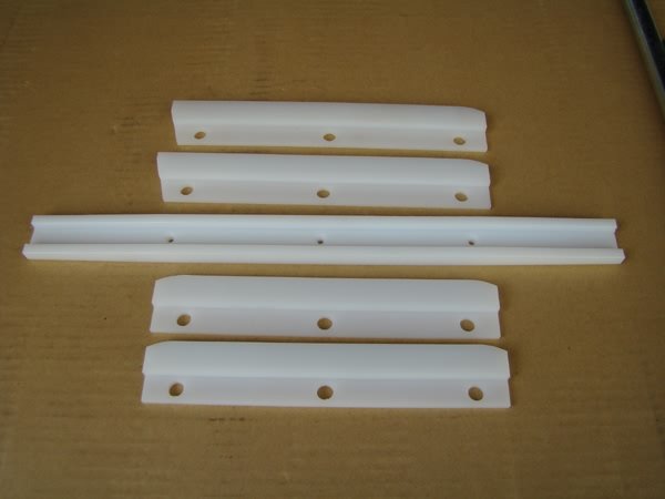 Tangential guide strips